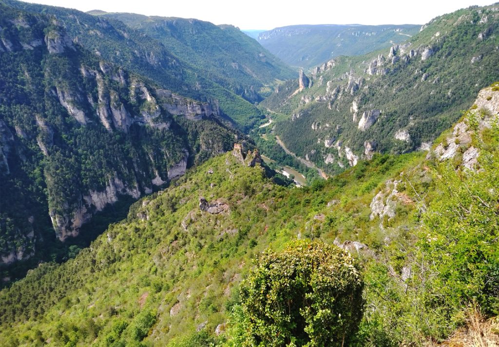 Gorges Du Tarn form la Pointe Sublime