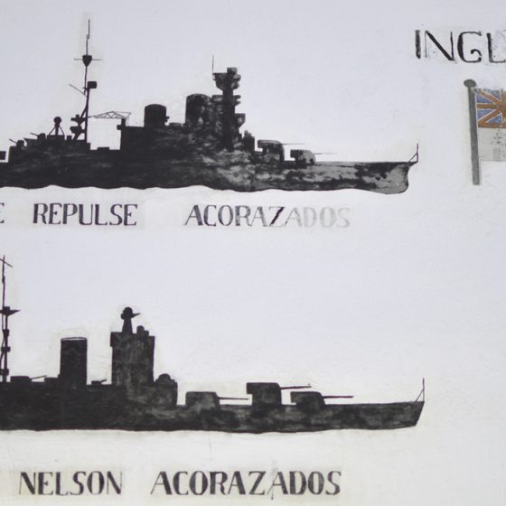 battleship identification silhouettes depicting Royal Navy Battleships
