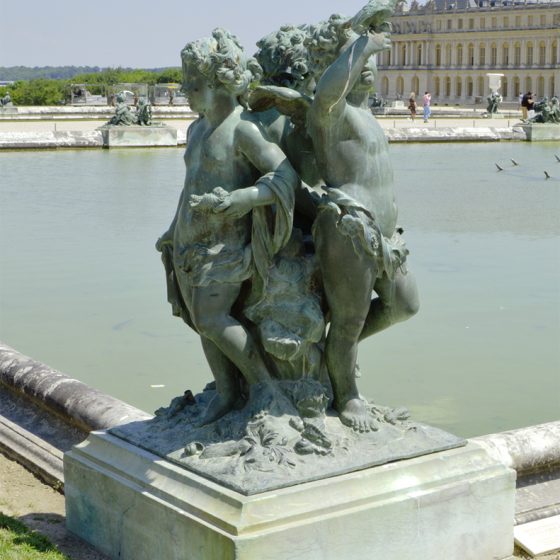 Palace of Versaille Cherub Statues
