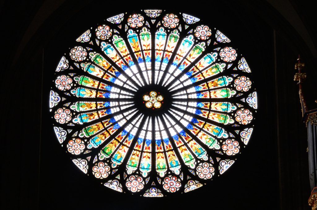 The Beautiful Strasbourg Cathedral Rose Window