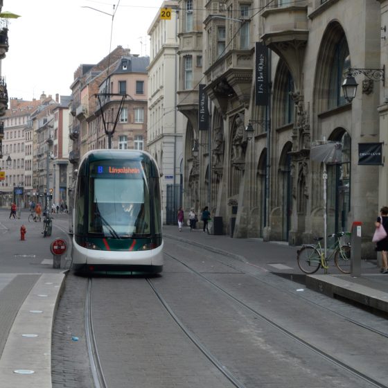 Strasbourg tram