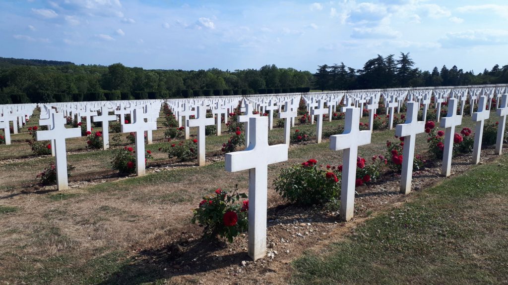 Douamont's Ossuary memorial site in Verdun