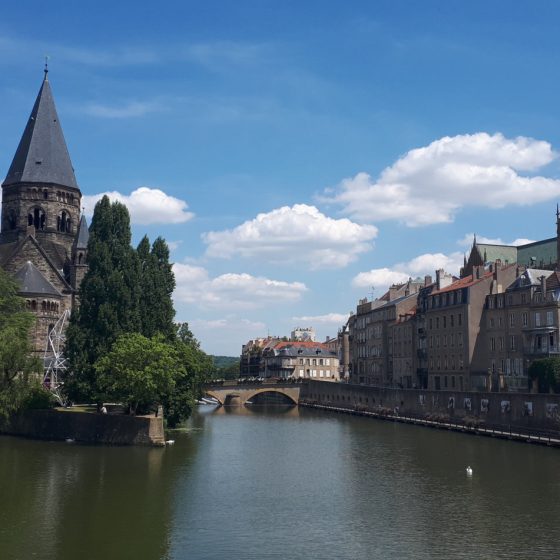 Metz river view
