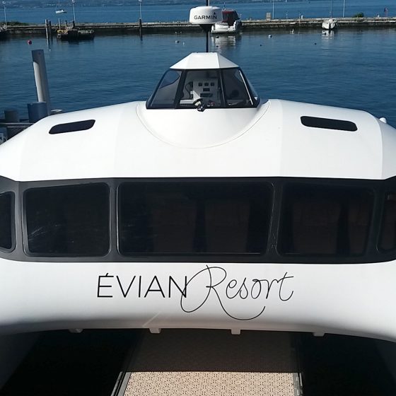 Evian One Catamaran Speed boat