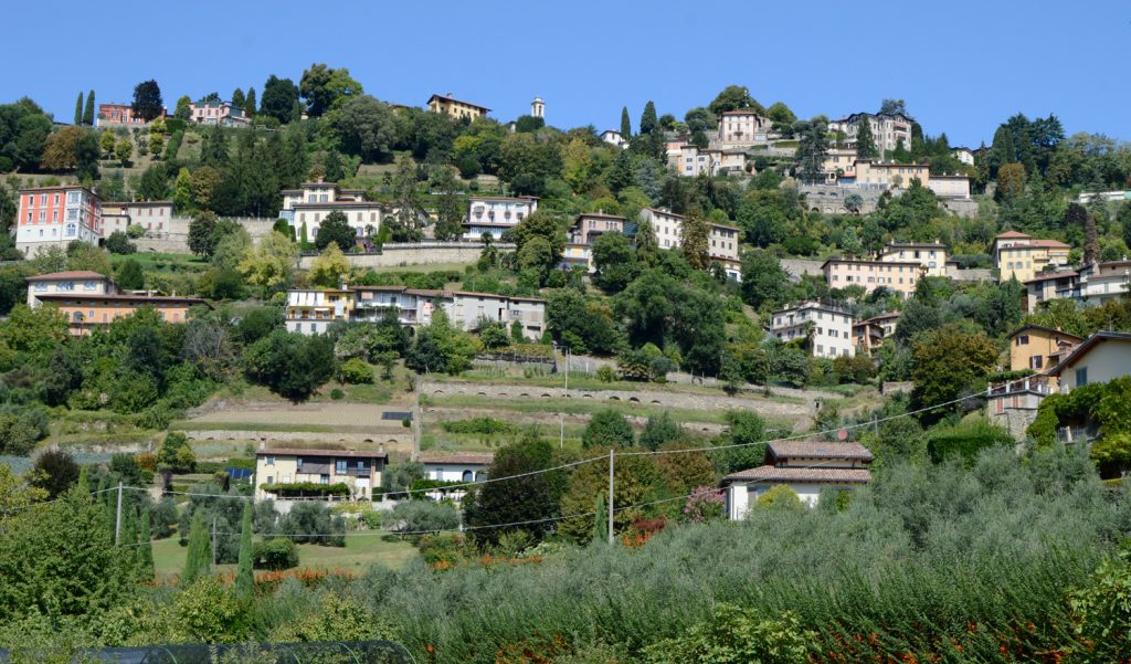 Bergamo Hillside on the walk up