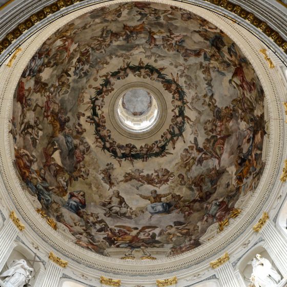 Montova Basilica Dome Ceiling