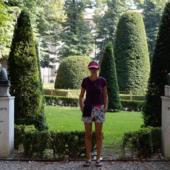 Montova Marcella Palazzo Ducal garden
