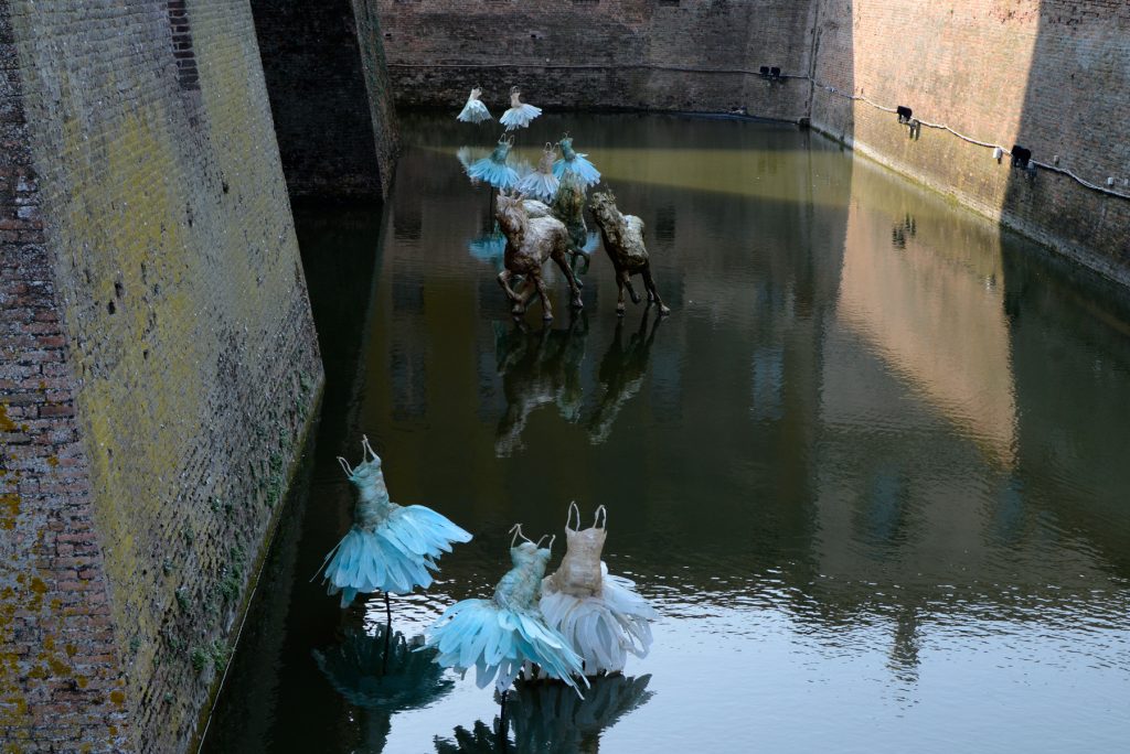 Montova San Giorgio art installation