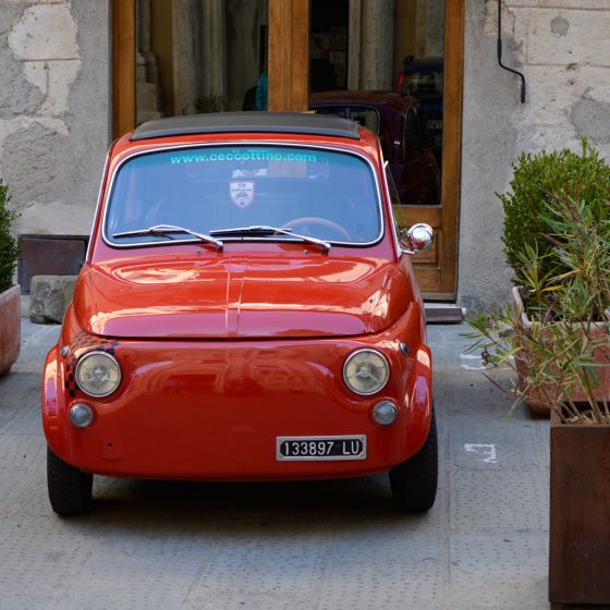 Pitigliano Fiat 500