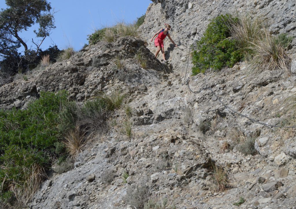 San Roco - Descending into 1st Bay