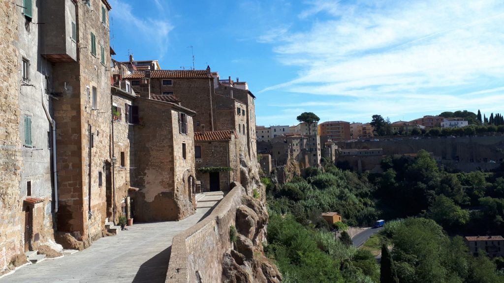 Pitigliano terrace