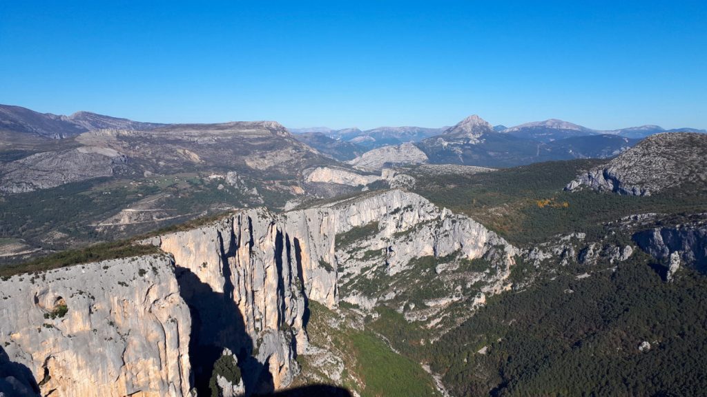 The gorges du Verdon by motorhome