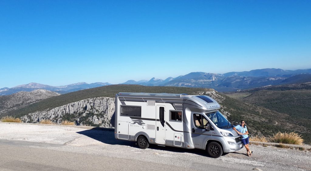 Buzz Laika Motorhome in the Gorges du Verdon