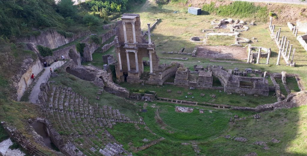 Volterra Roman theatre remains