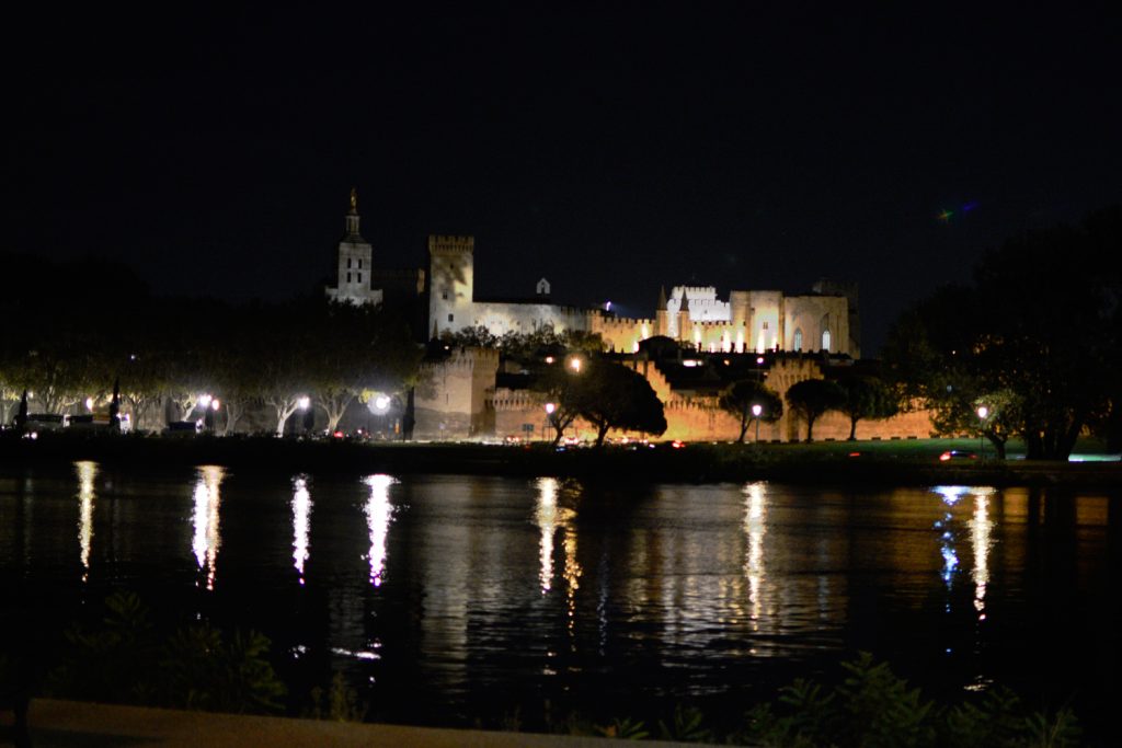 Avignon - Pont des Palais at night