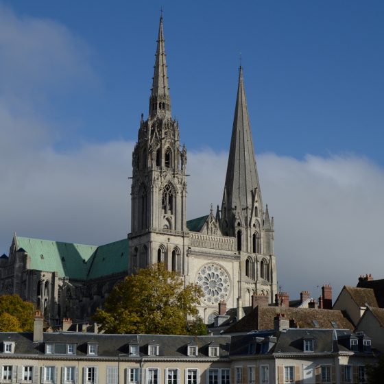 Chartres Cathedral - High above the city