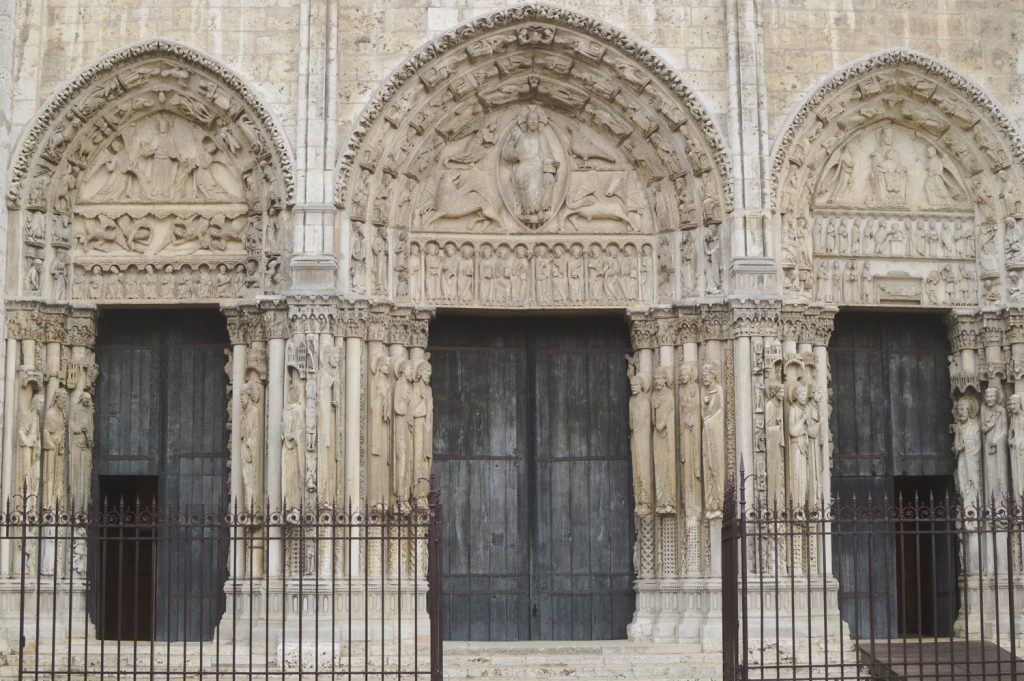 Chartres Cathedral - Tympanum on the west portal