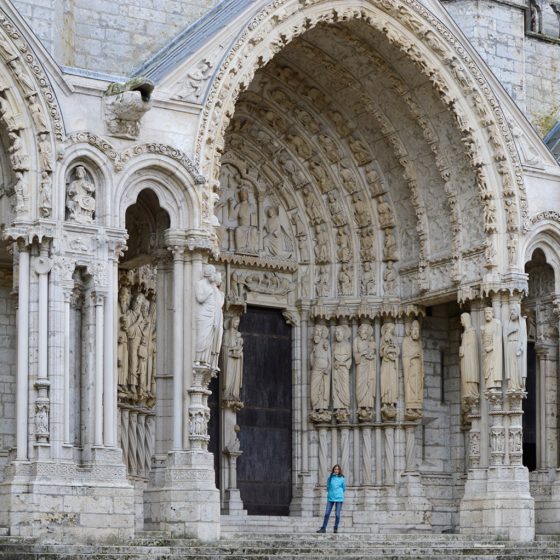 Chartres Cathedral - Marcella by the north portal