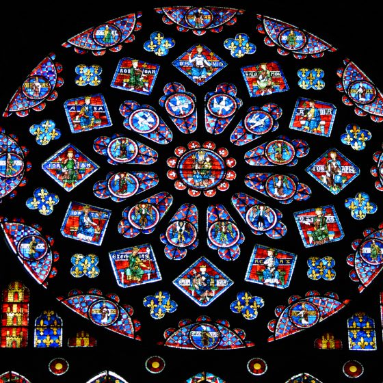 Chartres Cathedral - Rose Window north transept