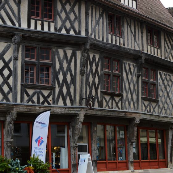 Chartres - Timber framed tourist information