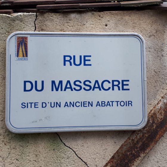 Rue du Massacre - might give that one a miss!