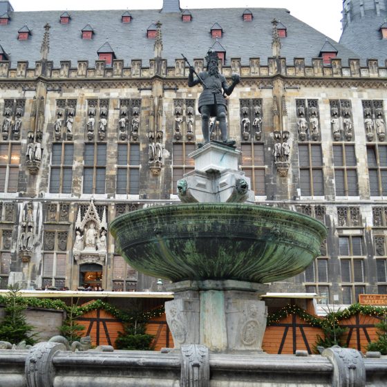 Aachen Charlemagne Fountain