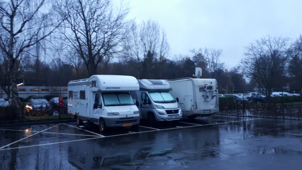 Motorhome parking for visiting Ghent, Park and Ride at Driebeek