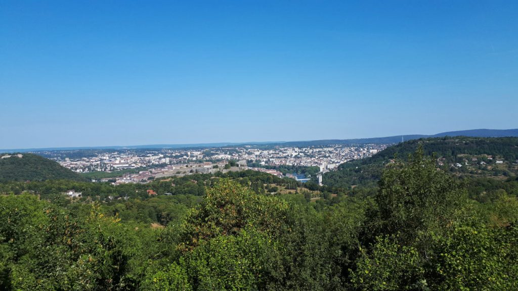 View over Besancon