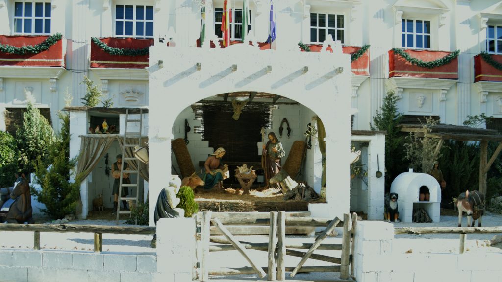 Cabra - Town Nativity display