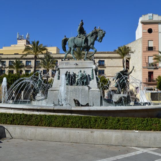 Jerez Fountain in city centre