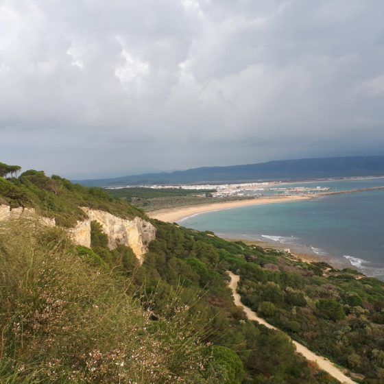 Barbate - View along the coast towards Barbate