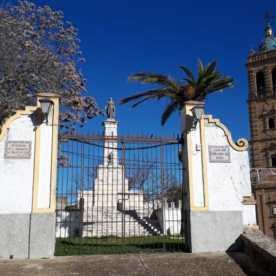 Iglesia de Santiago, Montilla on the hilltop