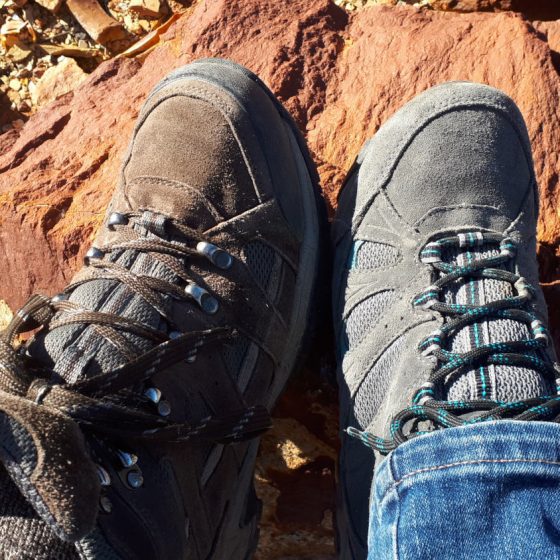 Rio Tinto - Our boots against the red rock