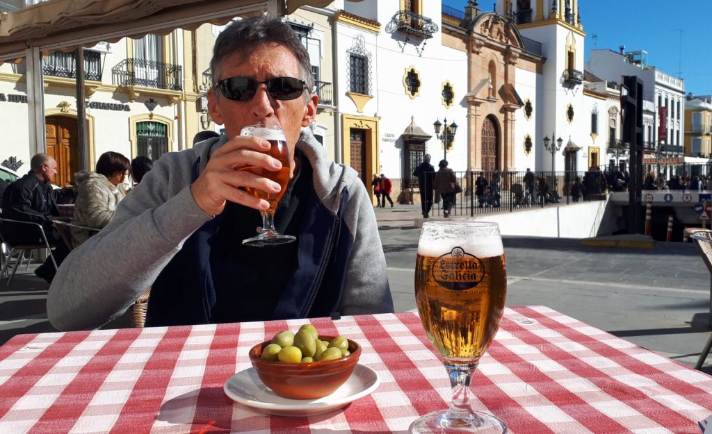 Time for a drink at the Plazza del Socorro Ronda