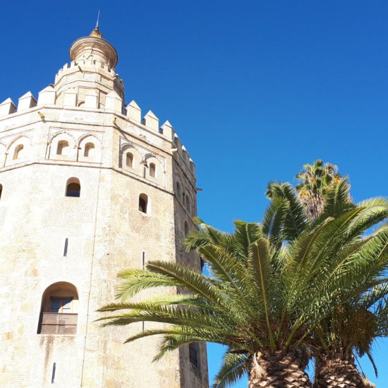 Seville's Torre del Oro - gold tower