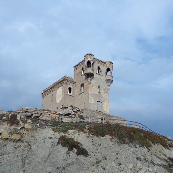 Castillo de Santa Catalina Tarifa perched up on a rock
