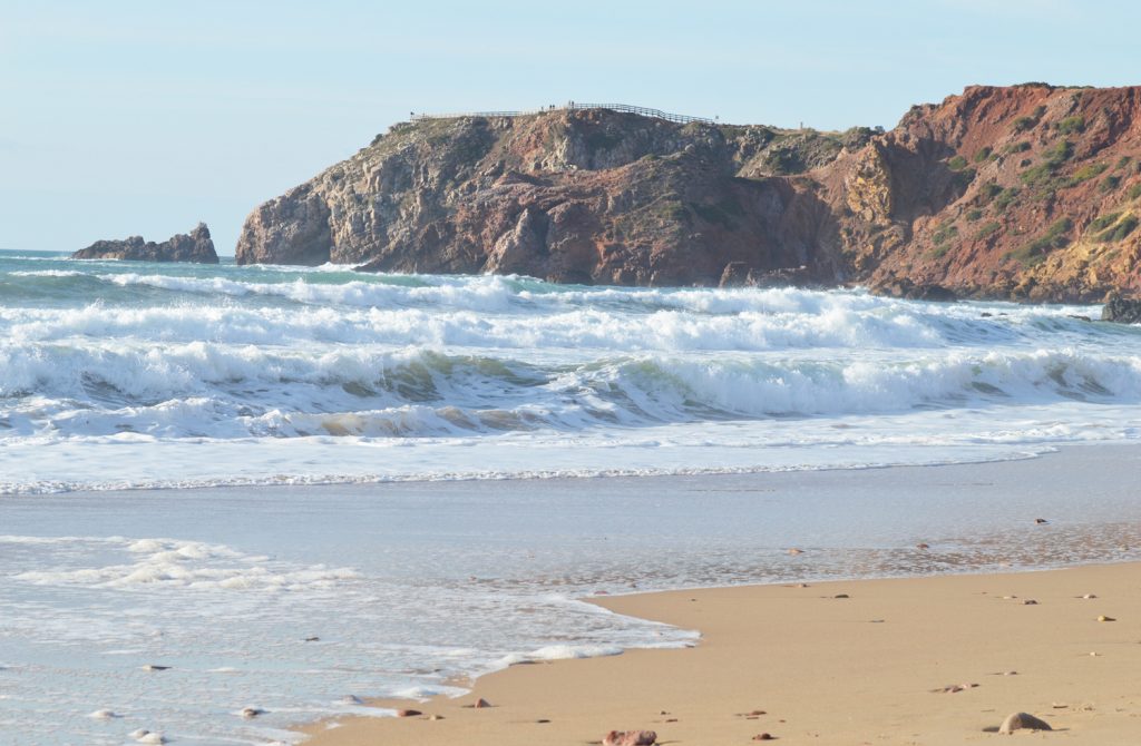 Algarve West coast Amada Beach