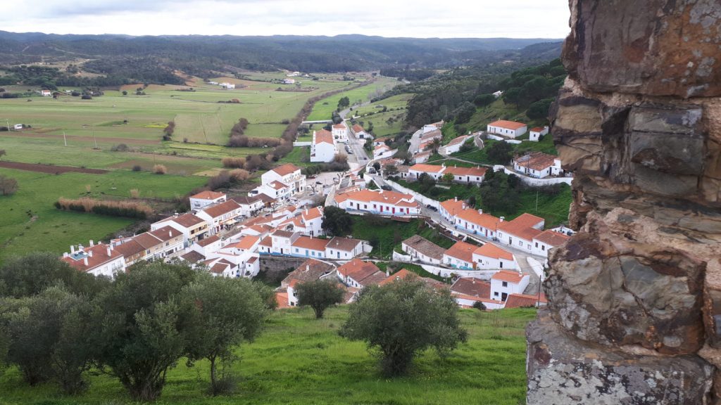 Aljezur scene from the castle