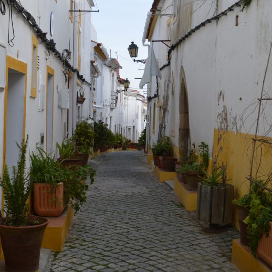 Elvas - Typical street scene