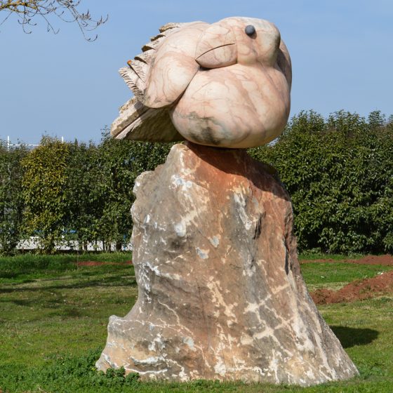 Vila Vicosa - Marble Bird sculpture