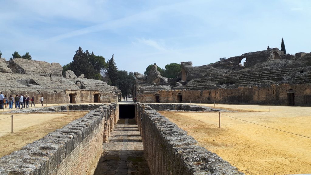 The amphitheatre at Italica