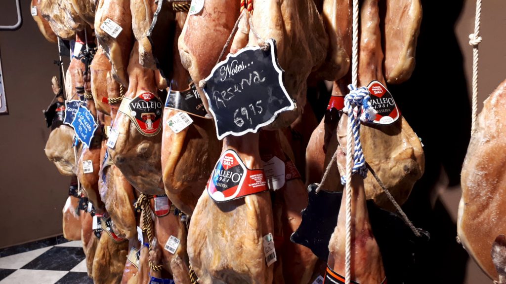 Hams don't come cheap in Trevelez