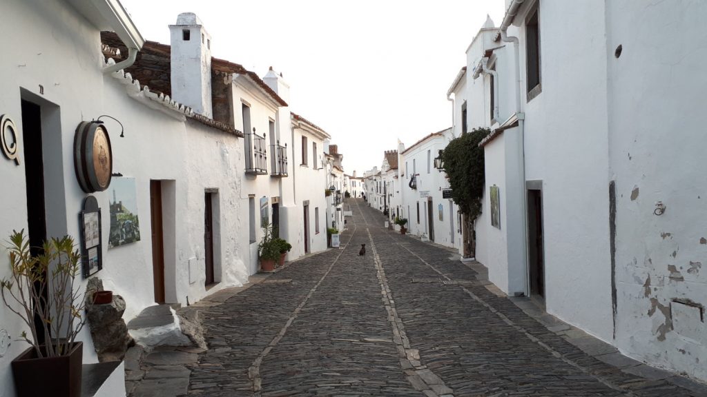 The main street through Monsaraz