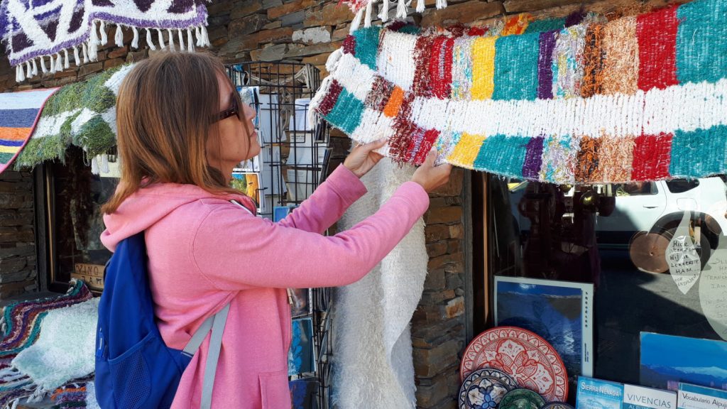 Traditional Jarapas, woven Alpujjaran rugs