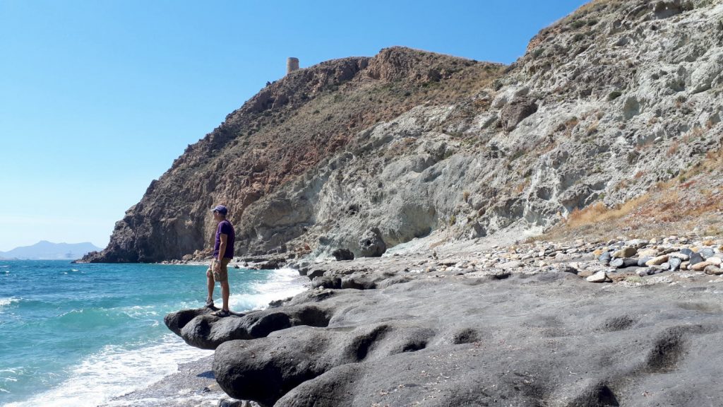 A great piece of coastline in the Cabo de Gata