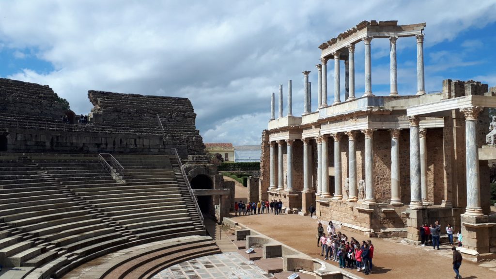 Merida's Roman Theatre which still hosts summer festivals