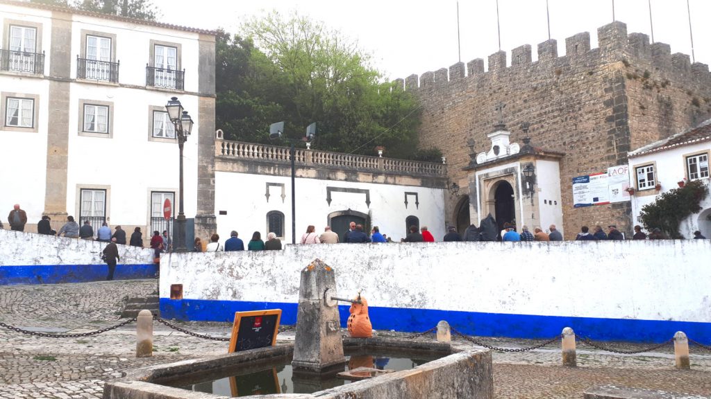 Entrance through the town walls into the heart of the medieval town