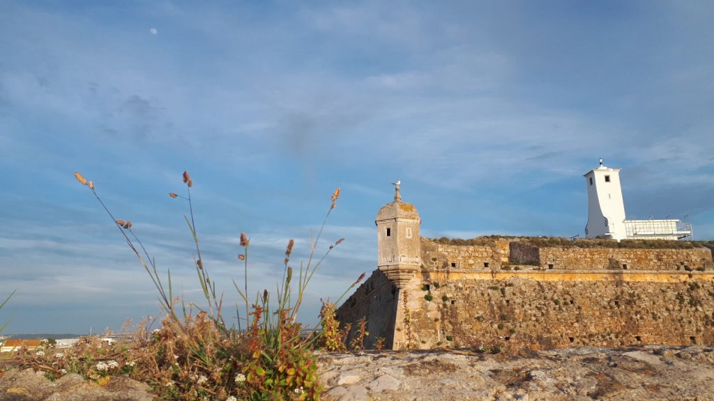 The former prison fort at Peniche