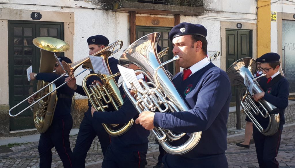 Tomar's Easter procession and band