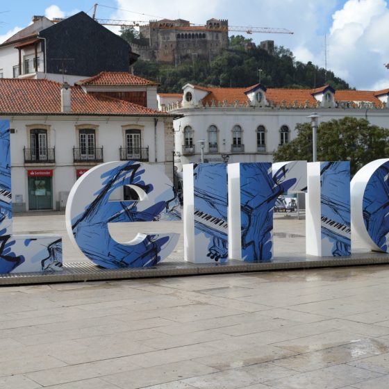 Leiria - City sign